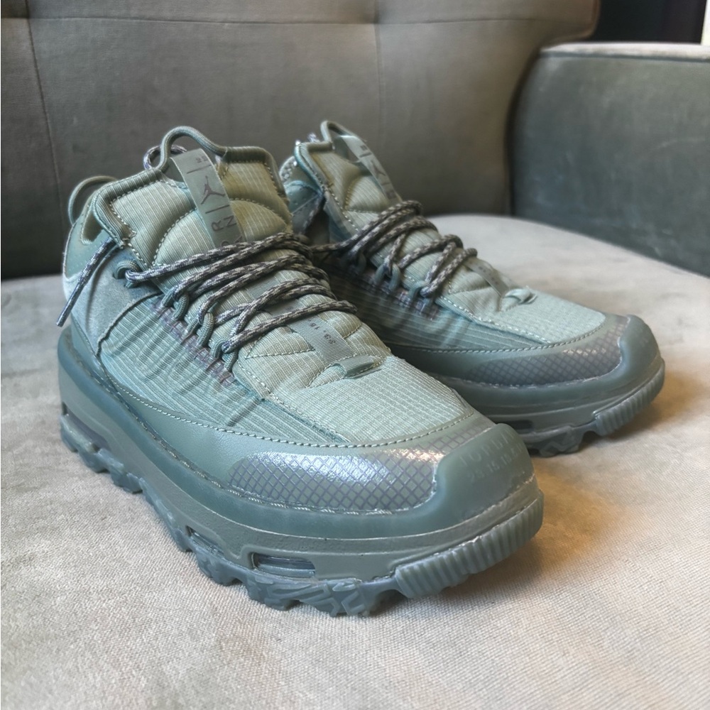 Green High-Top Sneakers